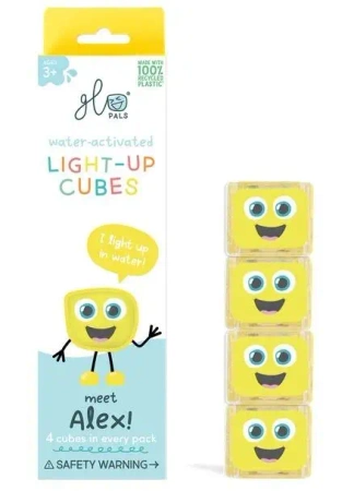 Kostki sensoryczne świecące w wodzie Alex - Glo Pals