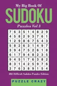 My Big Book Of Soduku Puzzles Vol 3 - Puzzle Crazy