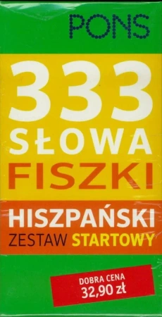 Fiszki na start! 333 słowa. Hiszpański PONS - praca zbiorowa