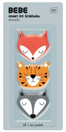 Gumka do mazania BB Friends Boys 3szt - INTERDRUK