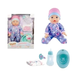 Lalka bobas siusiająca z dźwiękami - SWEDE