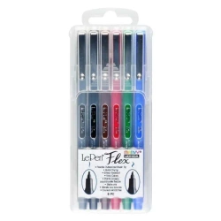 Pisaki pędzelkowe Primary 6 kolorów - Marvy