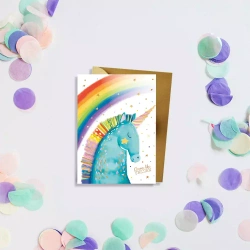 Karnet mini B8 Jednorożec z gwiazdą - Henry