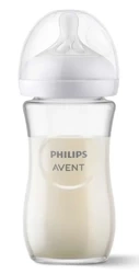 Szklana butelka responsywna Natural 240 ml