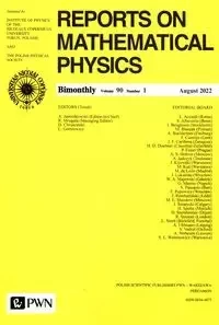 Reports on Mathematical Physics 90/1