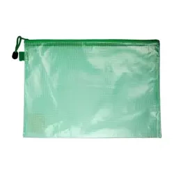 Teczka na zamek A5 pozioma zielona - Titanum