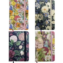 Notes A6/80K linia PU Kwiaty 81137 mix - Centrum