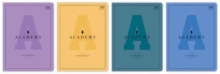 Zeszyt A5/32K kratka M 90g Academy hybrid (10szt) - INTERDRUK