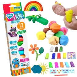 Zestaw do modelowania z ciastem 12 kolorów - Lovin