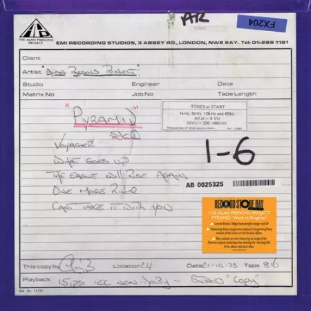 Pyramid - Work In Progress LP ORANGE RSD, Winyl