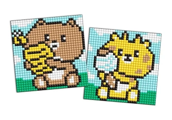 Diamentowa mozaika Kids naklejka - Gadżety 9x9cm - Ideyka