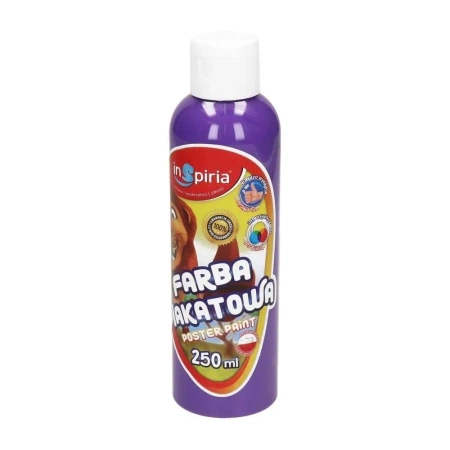 Farba plakatowa lawendowa 250ml - InSpiria