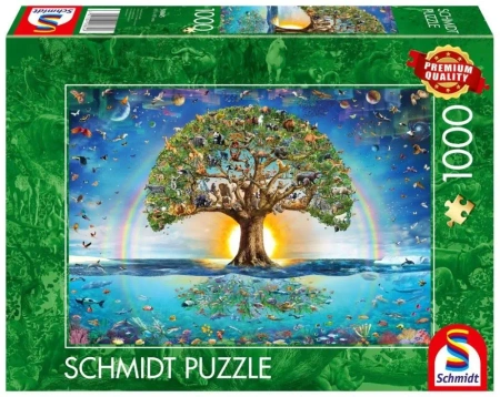 Puzzle PQ 1000 Magiczne drzewo życia G3 - Schmidt