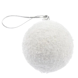 Bombki ośnieżone 6szt - Arpex