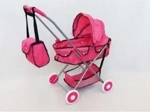 Wózek gondola różowy - Madej
