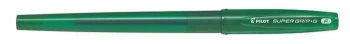 Długopis zamykany Super Grip, zielony
