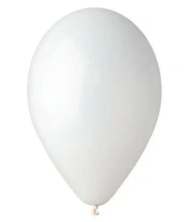 Balony białe 30cm 100szt - Super Power