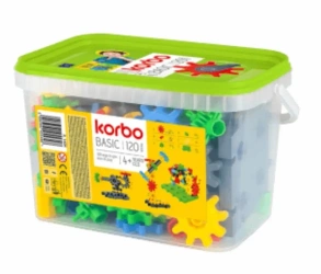 Basic klocki 120 el - Korbo