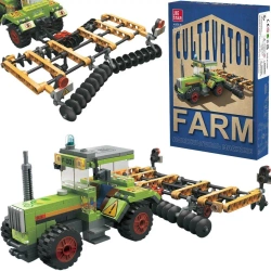 Klocki traktor z maszyną 247 elementów - Trifox