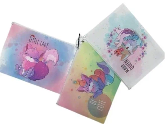 Teczka A4 plastikowa z suwakiem (12szt) - ADAR