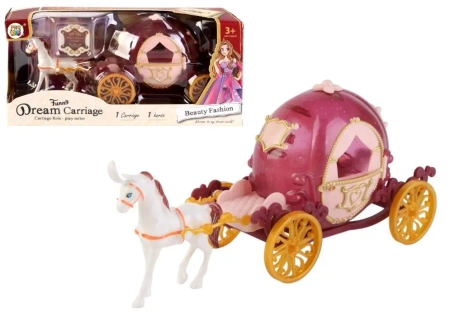 Laleczka bajkowa karoca księżniczki - Pro Kids