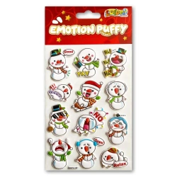 Naklejki puffy Emotion Snowmen - Penmate