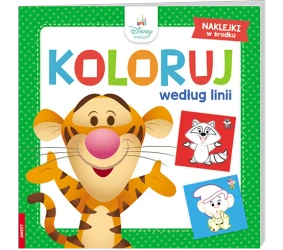 Disney Maluch. Koloruj Według Linii - praca zbiorowa