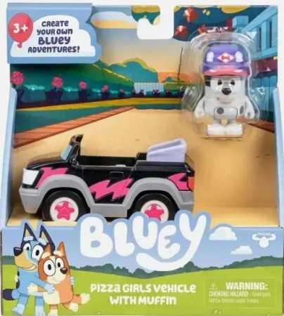 Auto Bluey Pizza Girls i Muffin BLU17672 - TM TOYS