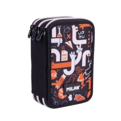 Piórnik 3 poz z wyposażeniem Fingers MILAN