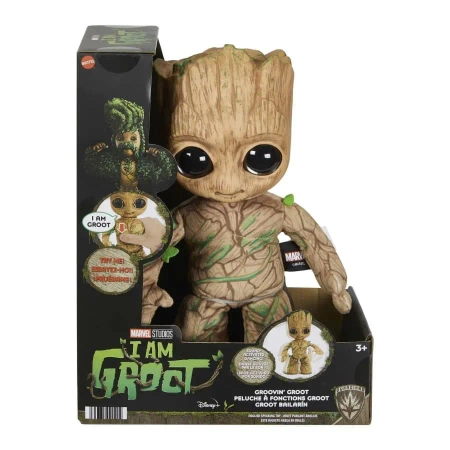 Pluszak z funkcją Marvel Groot - Mattel