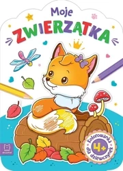 Kolorowanka dla dziewczynek. Moje zwierzątka - Agnieszka Bator