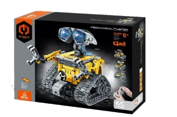 IM.MASTER RC klock robot żółty4w1 560el 8053 41285