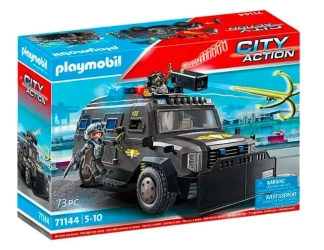 Zestaw z pojazdem City Action 71144 Pojazd terenowy jednostki specjalnej - Playmobil