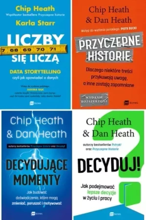 Liczby się liczą, Chip Heath PAKIET 4 - Heath Chip