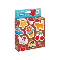 CzuCzu Moje pierwsze puzzle Do pary 15m+ - CzuCzu