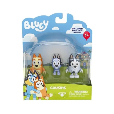Bluey Figurki Kuzyni - TM Toys
