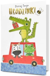 Karnet Urodziny - Pan Dragon