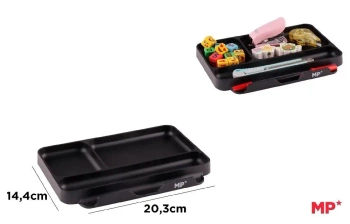 Organizer na biurko tacka czarny - MP Main Paper