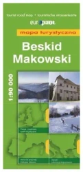 Mapa Turystyczna EuroPilot. Beskid Makowski br - praca zbiorowa