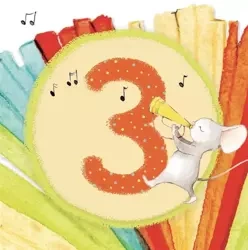 Karnet kwadrat CL4203_PO Urodziny 3 - Clear Creations