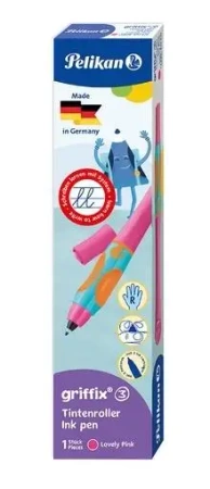 Pióro kulkowe Griffix praworęczne lovely pink - PELIKAN