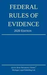 Federal Rules of Evidence; 2020 Edition - Michigan Legal Publishing Ltd.