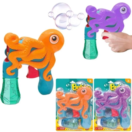 Pistolet na bańki ośmiornica MIX - Trifox