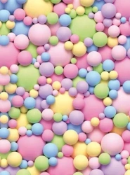 Notatnik ozdobny 105x148/64K kratka TW Bąbelki - Fresh