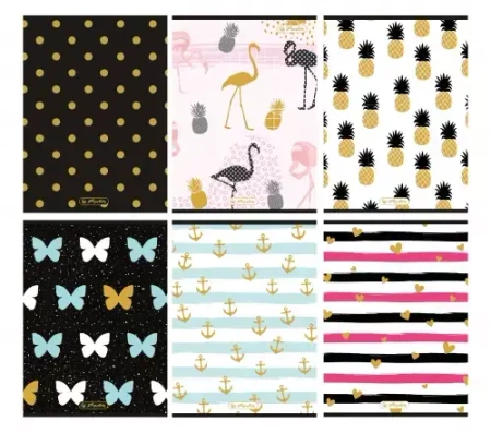 Zeszyt A5/80k kratka Her Gleam Fo, cena za sztukę