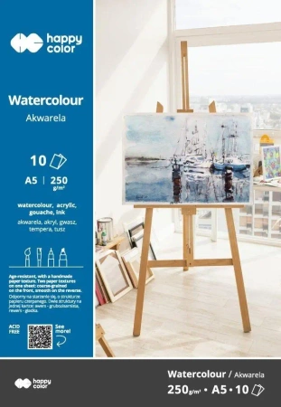 Blok akwarelowy ART A5/10K 250g Happy Color - GDD