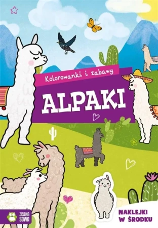 Kolorowanki i zabawy. Alpaki - Julia Nikodem