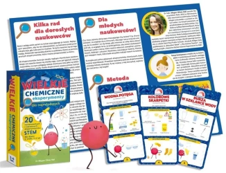 Wielkie chemiczne eksperymenty dla najmłodszych! - Megan Olivia Hall, Ewa Brzychcy