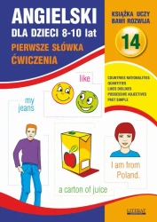 eBook Angielski dla dzieci 14. Pierwsze słówka. Ćwiczenia. 8-10 lat - Joanna Bednarska