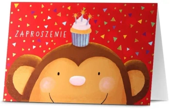 Zaproszenie Uniwersalne (5szt) - Pan Dragon